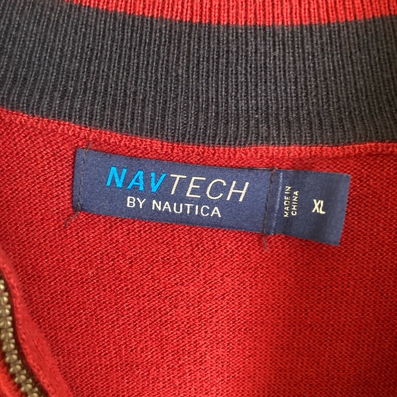 Men’s Nautica 1/4 Zip fleece pullover Sz. XL - Picture 4 of 4